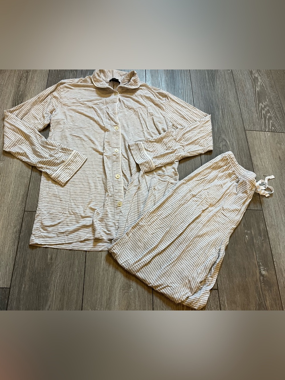 J. Crew's Eco Dreamiest Long-Sleeve Pajama Set Size XS